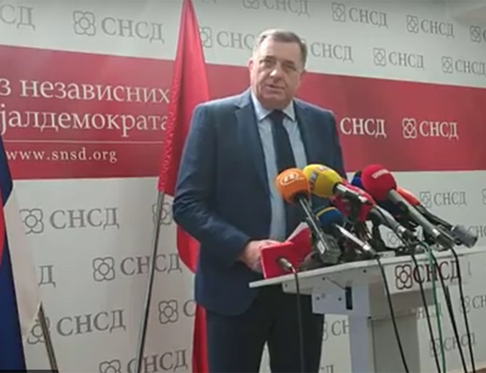 Poslanik podneo deset krivičnih prijava protiv Dodika: Jedna zbog prisluškivanja! 